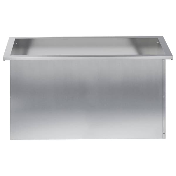 Odlingslåda med LED Silver 40 x 80 x 40 cm Galvaniserat stål