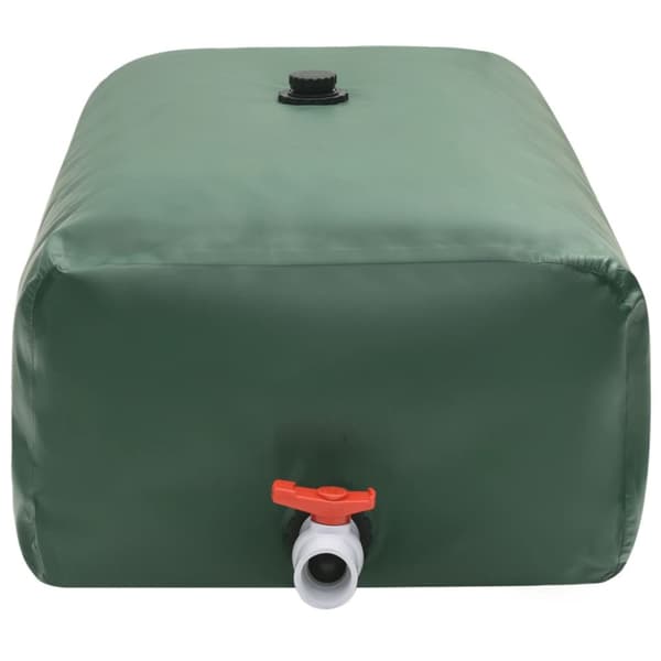 Vattentank med kran vikbar 500 L PVC