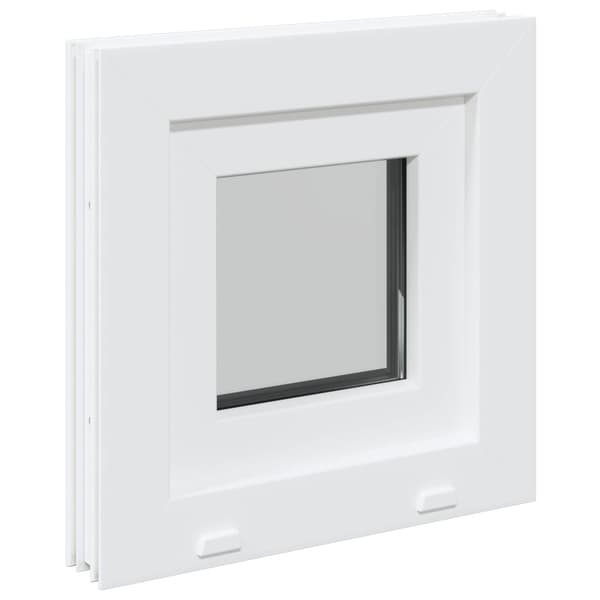 Tilt källarfönster RISOR 40 x 40 cm PVC och klart glas