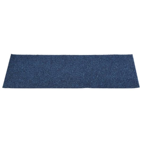 Trappmattor självhäftande 15 st 60x25 cm marinblå rektangulära