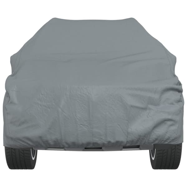 Bilöverdrag för SUV grå M nonwoven tyg fulltäckande
