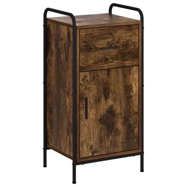 Sideboard Rökt ek 97 x 33 x 81 cm Konstruerat trä