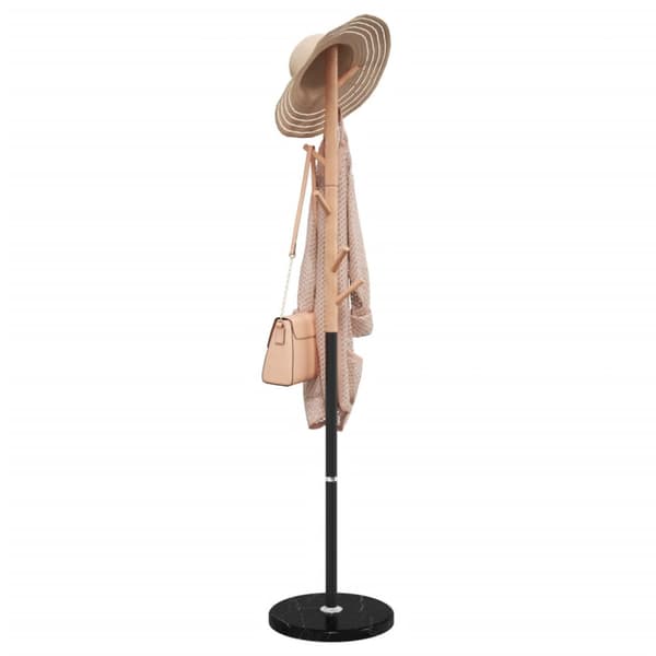 Klädställning svart 172 cm pulverlackerat järn