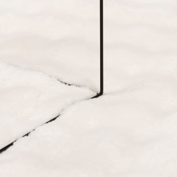 Områdesmattor Rektangulär SIROLO Kräm 200 x 140 cm Polyester