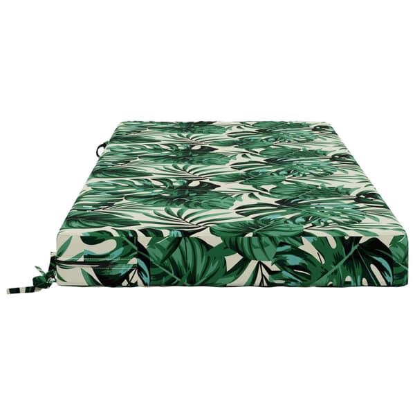 Sittkudde SOEST 100% Polyester Bladmönster 120 x 80 x 10 cm