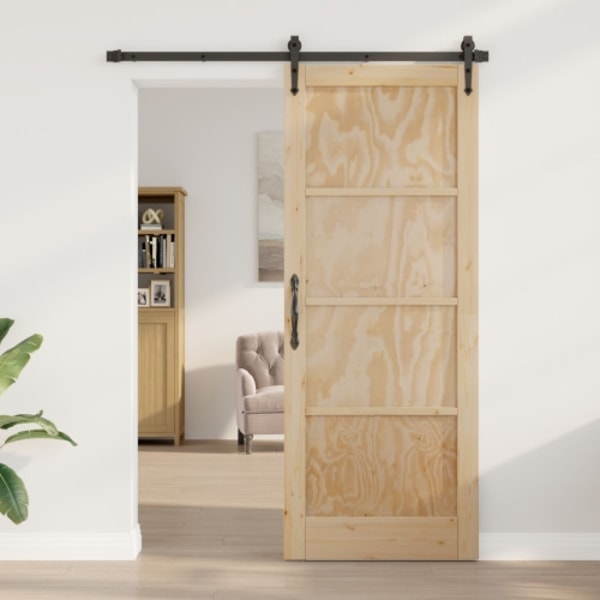 Inredningsdörr "ORKDAL" 83x211x4 cm Massiv Trädörr Furu