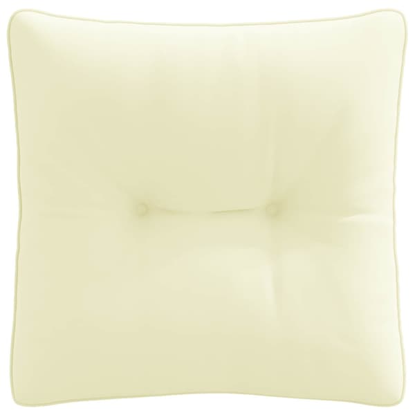Ryggkudde PUTTEN 100% Polyester Gräddvit 40 x 40 x 10 cm