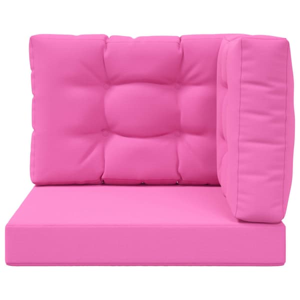 Utomhus Soffa Kudde 3 pcs Rosa Polyester