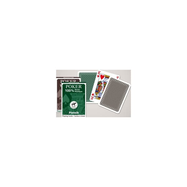 Spelkort Poker Plast Economy single pack