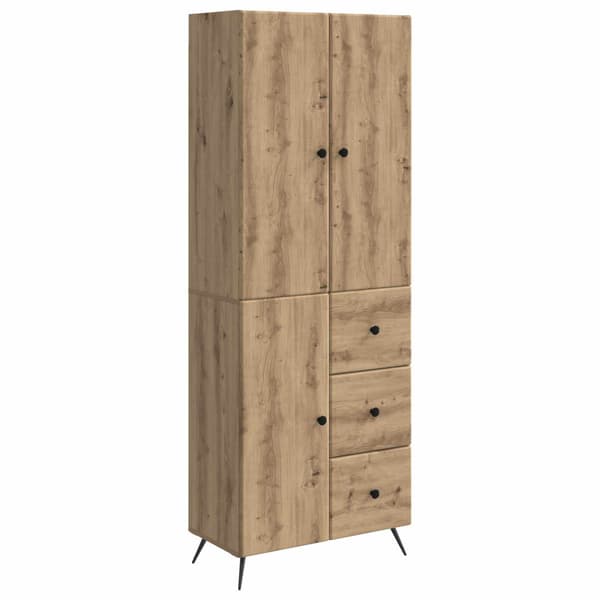 Skåpset 2 pcs Artisan-ek Konstruerat trä