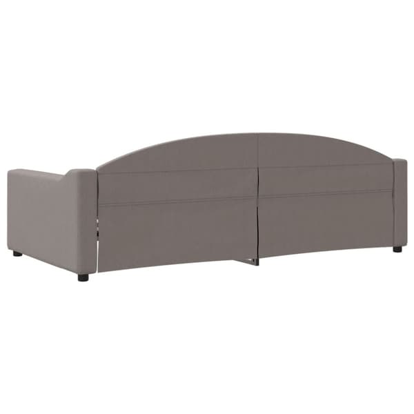 Dagbädd taupe 100x200 cm tyg
