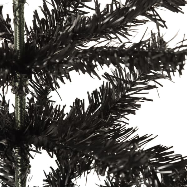 Julgran smal svart 150 cm