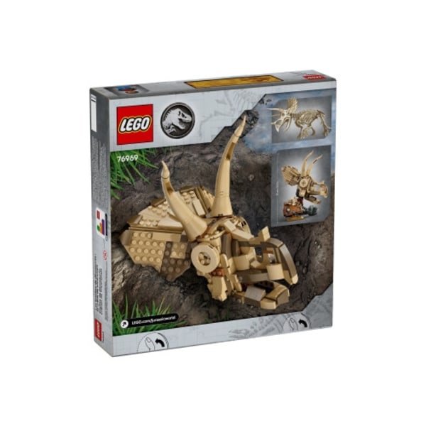LEGO Jurassic World 76969 - Dinosauriefossil: Triceratops skall - byggsats
