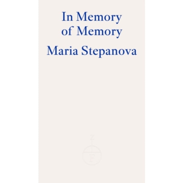 In Memory of Memory (häftad, eng)