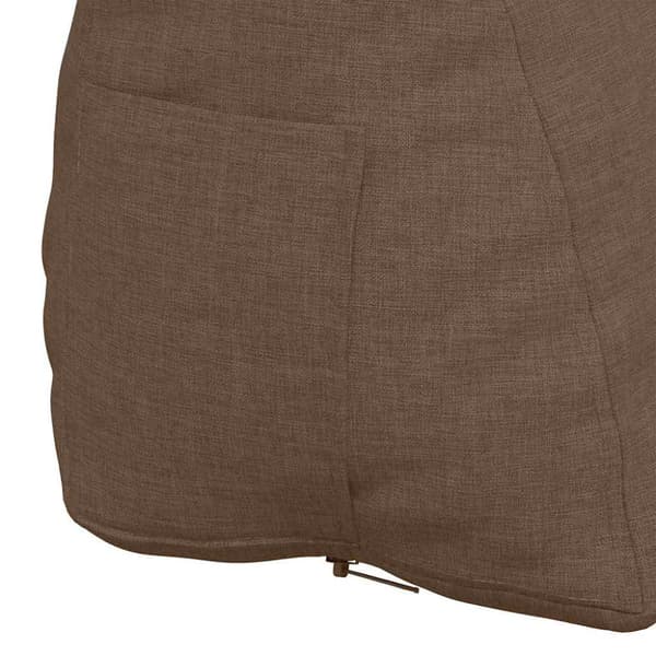 Ryggkudde Brun 45 x 20 x 35 cm tyg