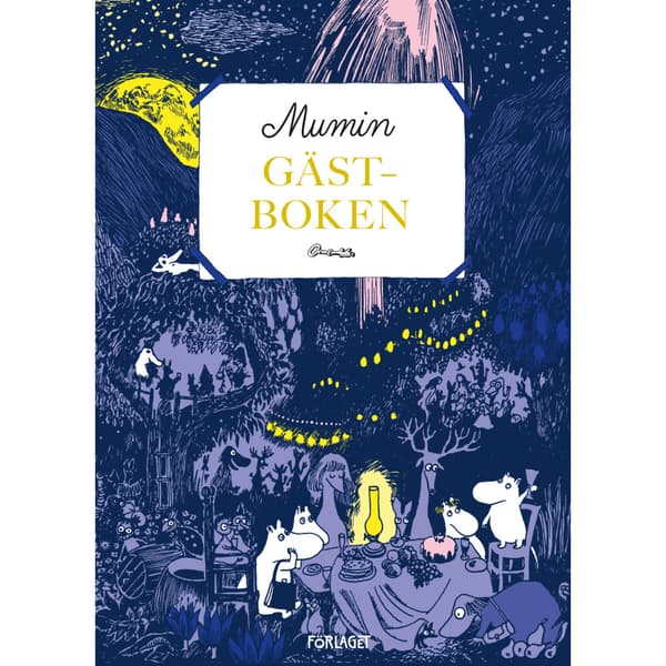 Mumin Gästboken (bok, kartonnage)
