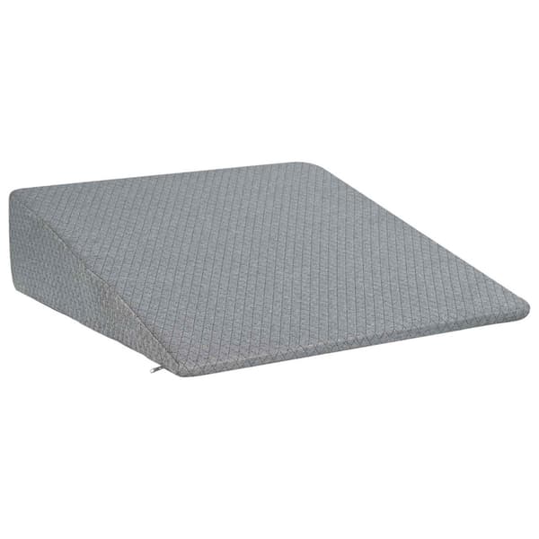 Vinklad Kudde 69 x 64 x 19 cm Medium Minneskum Grå