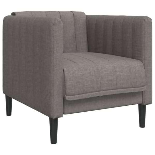 Soffgrupp 3 delar taupe tyg