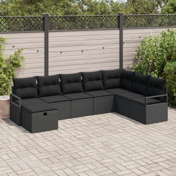 Soffset med kudde 6 pcs konstrotting