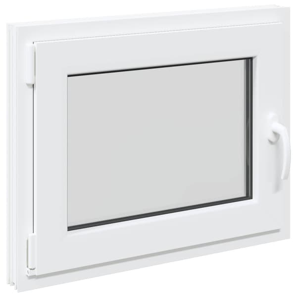 Källarfönster RISOR 50 x 55 cm PVC och glas