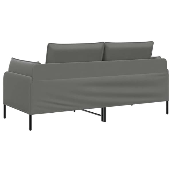 2-sits soffa 2-sits Mörkgrå 188 x 81 x 89 cm Sammet