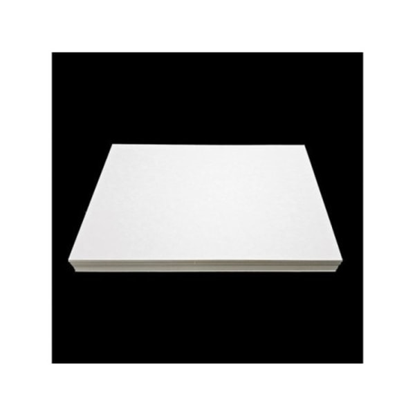 Målarkartong naturvit 560gr 30x30cm 30st
