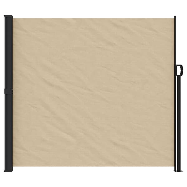 Indragbar sidomarkis beige 180x500 cm