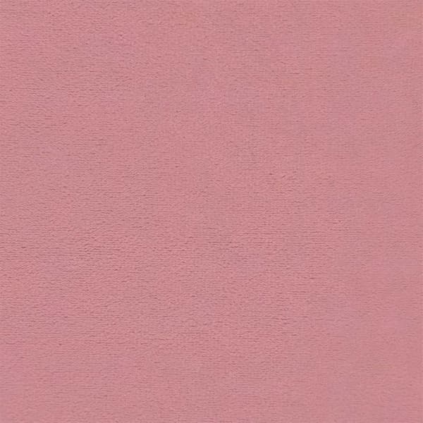 Vilstol med fotpall rosa sammet