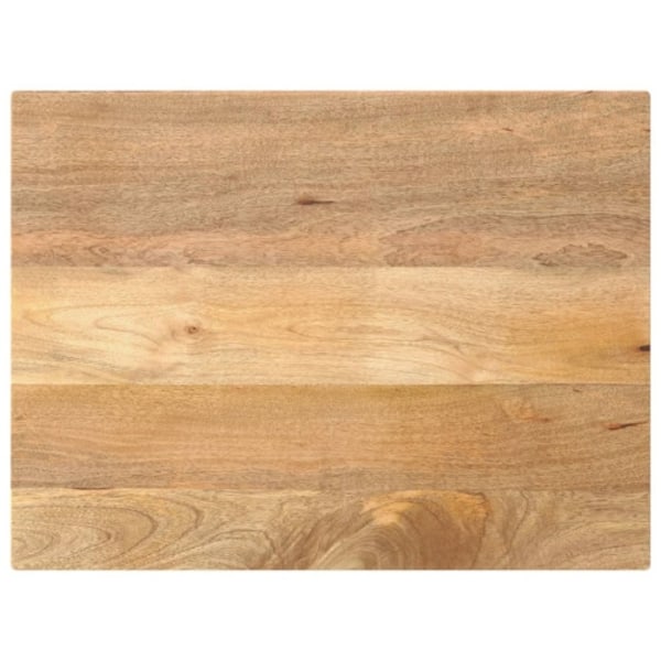 Bordsskiva 80x60x3,8 cm rektangulär massivt mango-trä