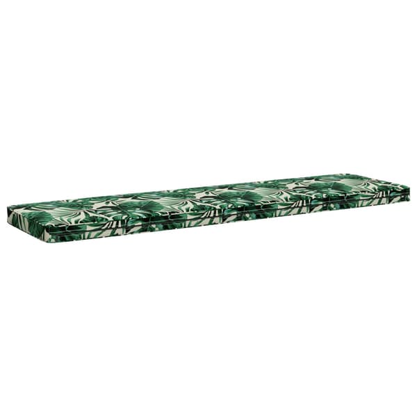 2-delade Bänk Kuddar VUGHT 2 st 100% Polyester Bladmönster