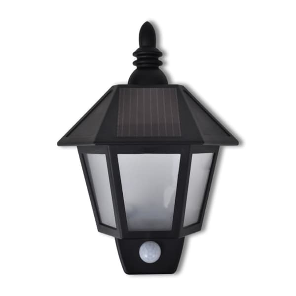Solenergi-Vägglampa med Rörelsesensor