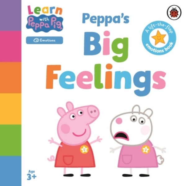 Learn with Peppa: Peppa's Big Feelings (bok, board book, eng)