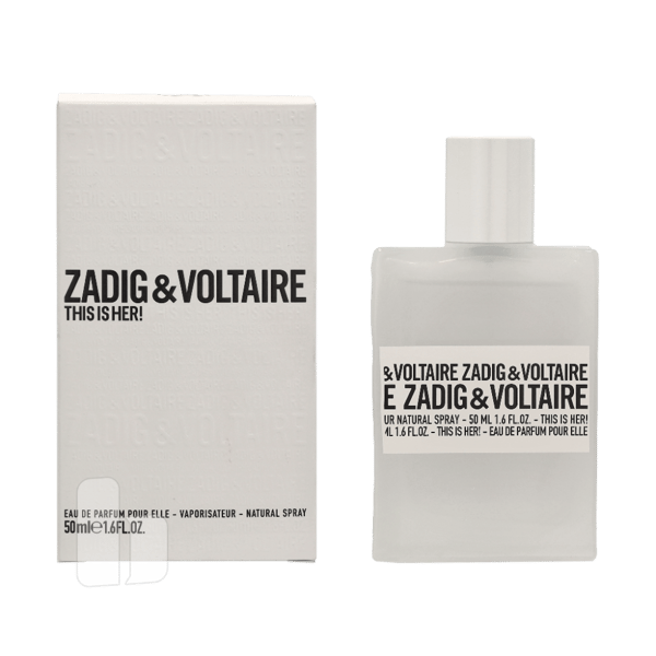 Zadig & Voltaire This Is Her! Edp Spray 50 ml Dam