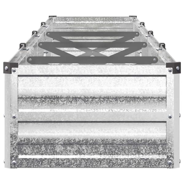 Höjd Trädgårdsbädd Silver 320 x 40 x 24 cm galvaniserad