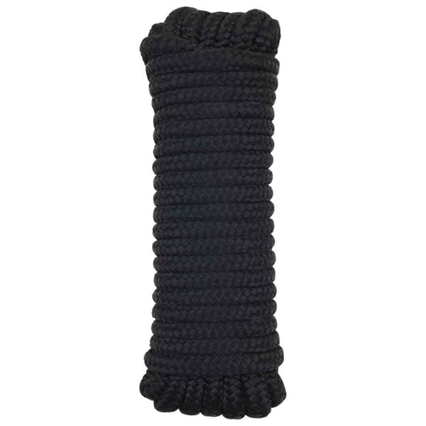 Båtsnöre 6 m 1 Svart Polyester