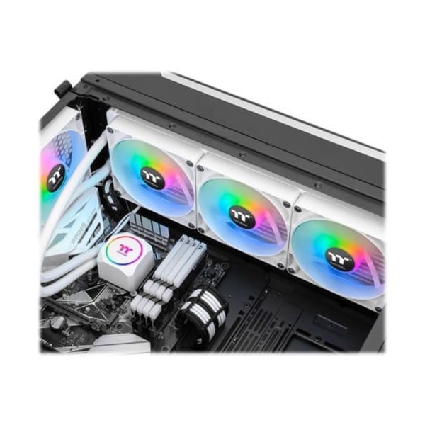 Thermaltake TH420 ARGB Sync - Snow Edition - kylsystem med vätska till processorn Vit