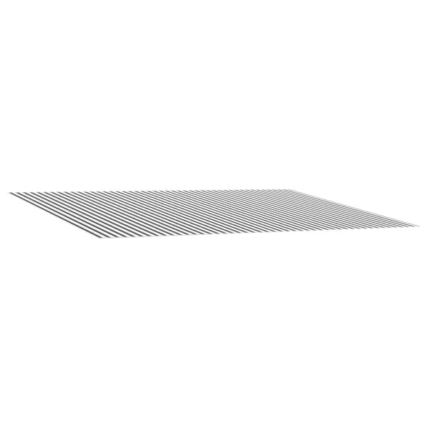 Markisväv Antracit och vitt 600 × 350 cm Polyester
