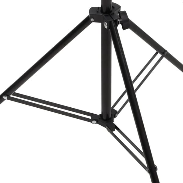 T-stativ svart 91x60x(70-200) cm