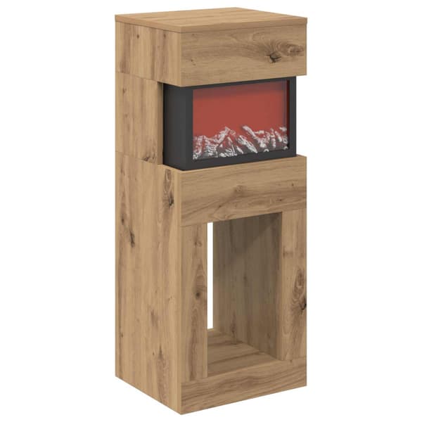 Elektrisk eldstad Artisan-ek 35 x 30 x 86 cm Konstruerat trä