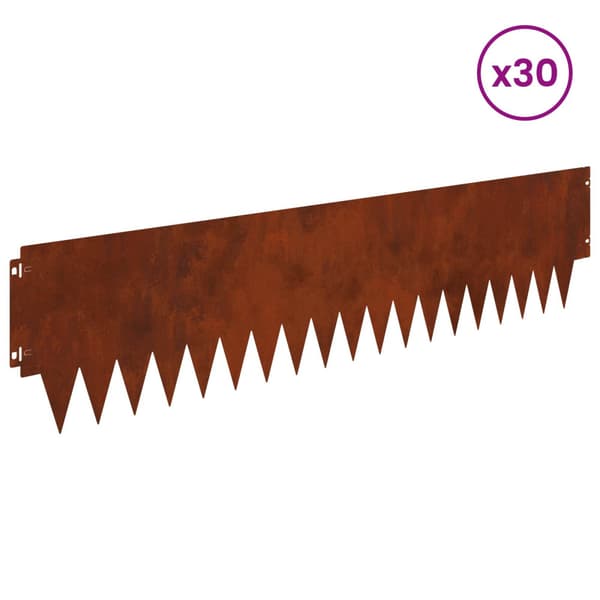 Kant för gräsmatta 30 pcs metall