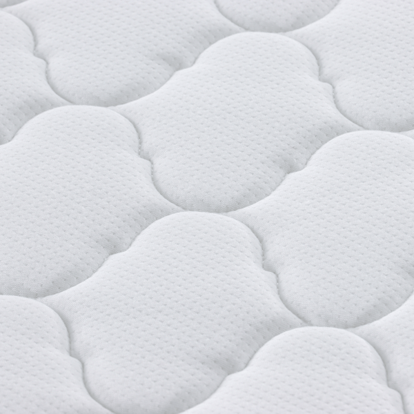 Kokostopper Vit 80 x 200 cm Jacquardtyg