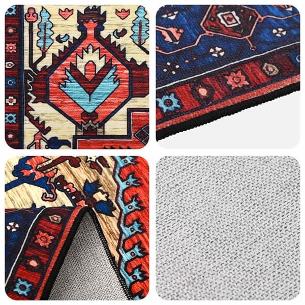 Matta ORIZ Röd 240 x 340 cm 100% Polyester