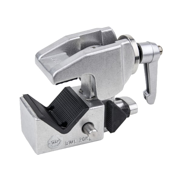 Kupo KCP-710 Convi Clamp with Adjustable Handle - Silver