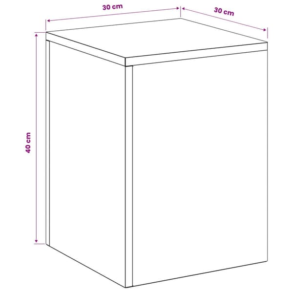 Växtställ 2 pcs Antracit 30 x 30 x 40 cm Galvaniserat stål