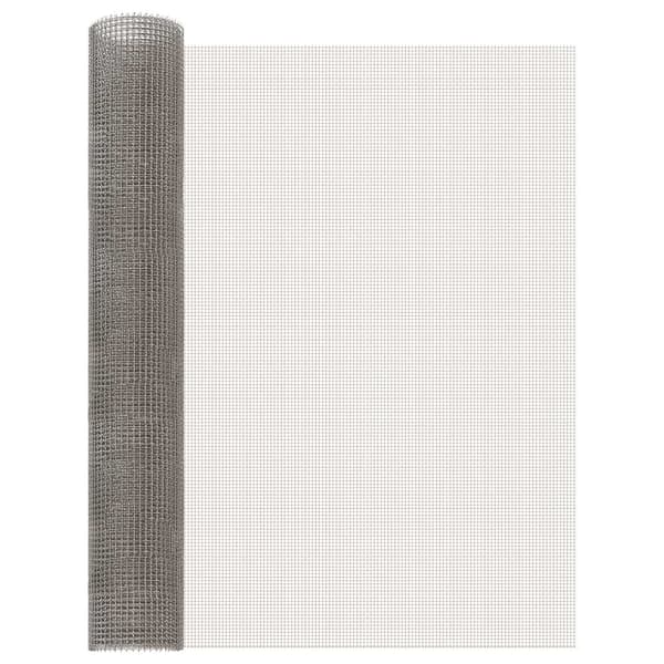 Nätduk 80 x 1000 cm 3 Mesh Rostfritt stål 201 Silver