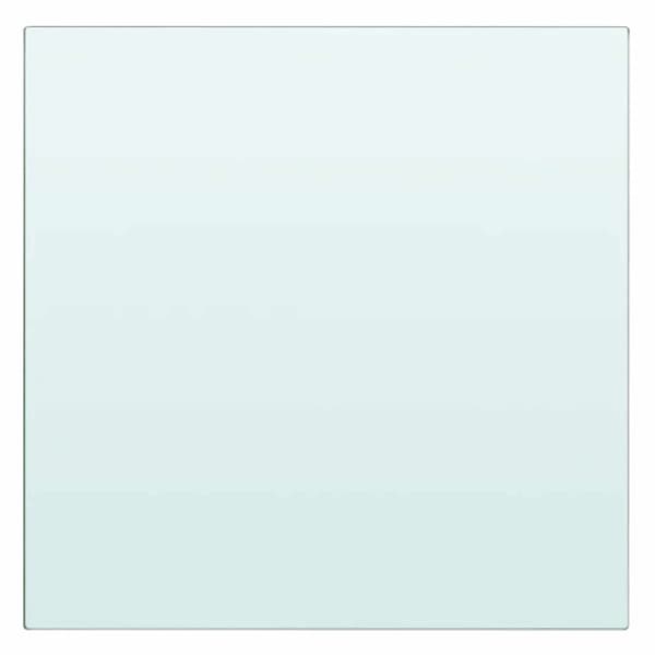 Hyllplan 2 st glas genomskinlig 30x25 cm