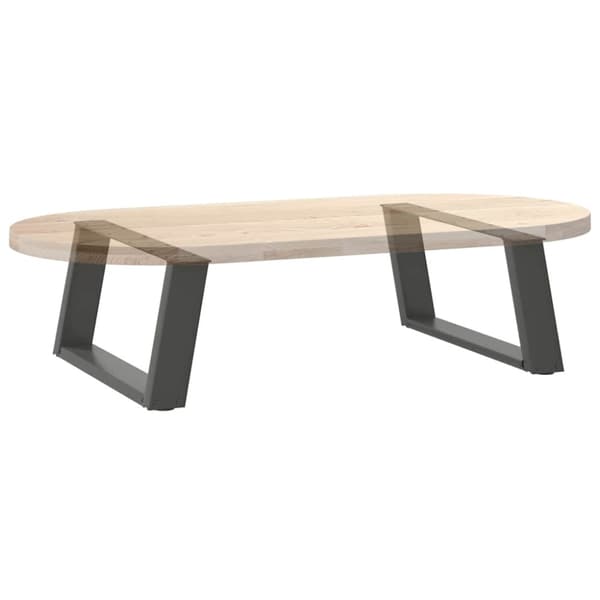 Soffbordsben U-formade 2 st antracit 60x(30-31) cm stål