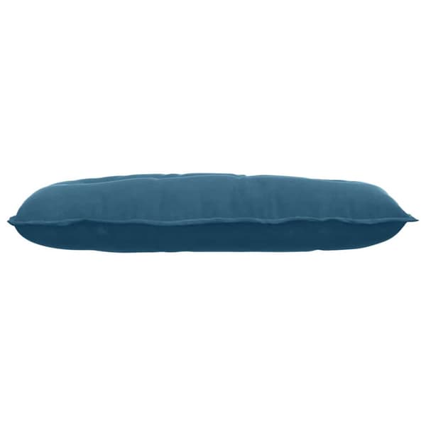 Ryggkudde Blå 100 x 50 cm Kordread tyg