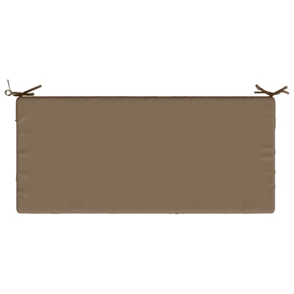 2-delade Bänk Kuddar SOEST 2 st 100% Polyester Taupe