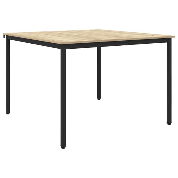 Matbord 110 x 110 x 75 cm METALL